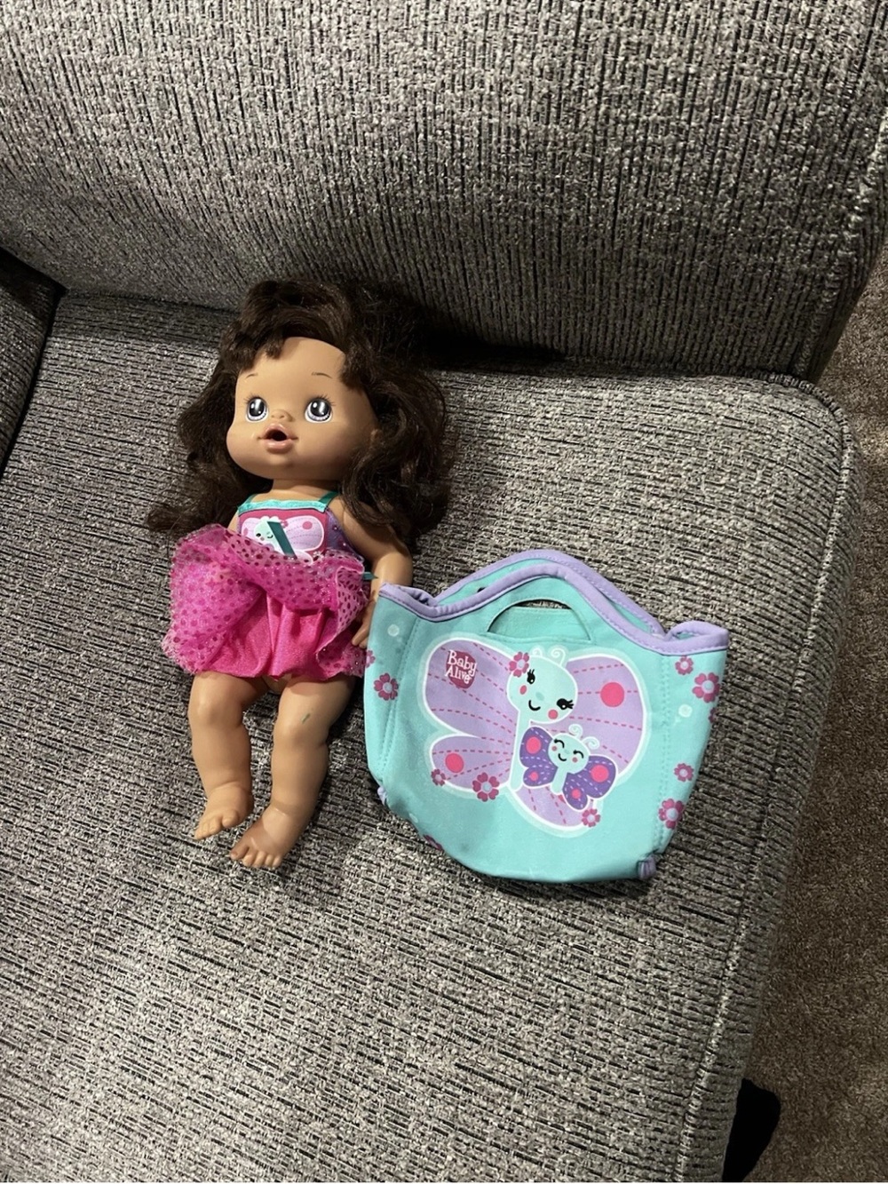 Rare Hasbro Baby Alive Doll And Bag Only